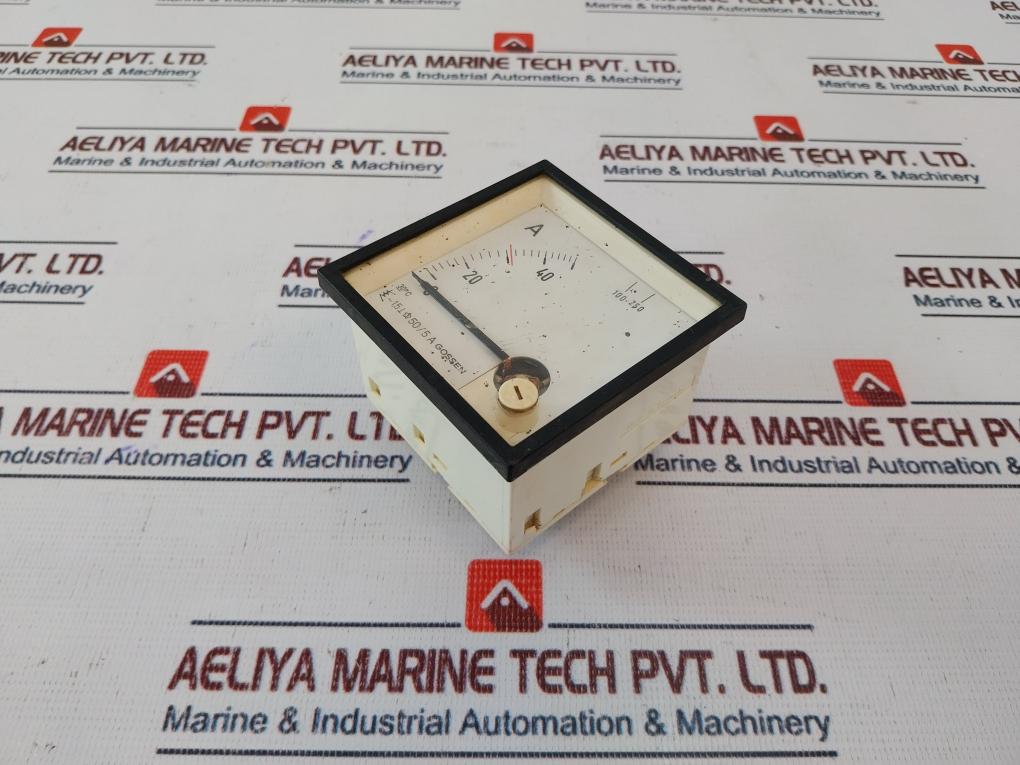 Gossen 50/5A Ammeter 0-50/250 A, 30°c
