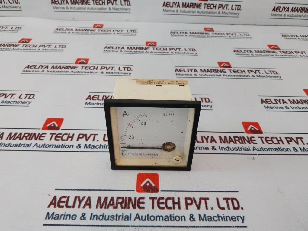 Gossen 50/5A Ammeter 0-50/250 A, 30°c