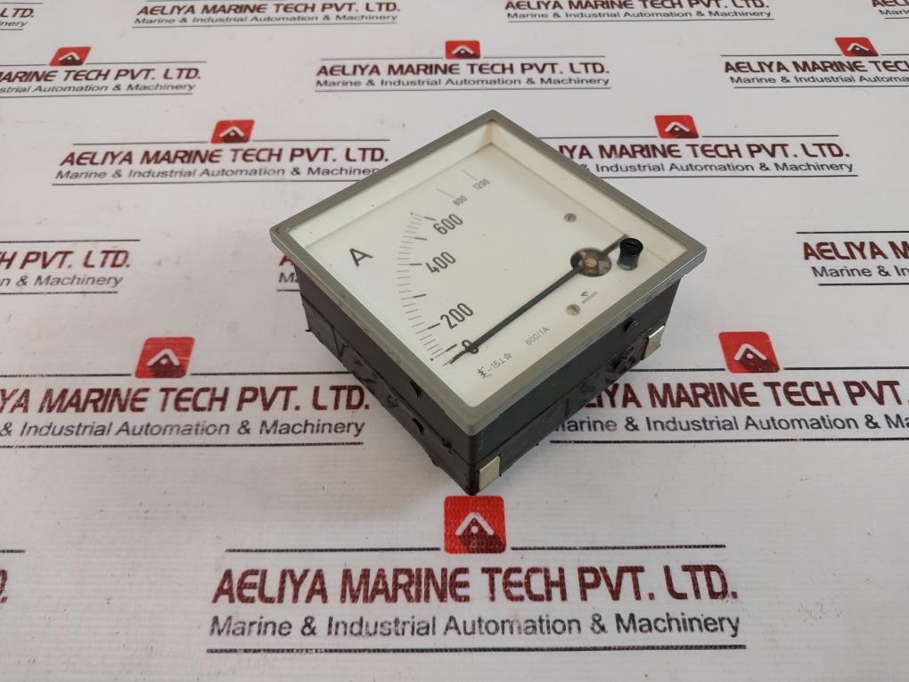 Gossen 0-600A Ammeter Instrument, 600/1A, Det-04073-10