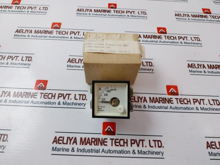 Gossen 600/5A Ammeter 0-600/1200 Amp