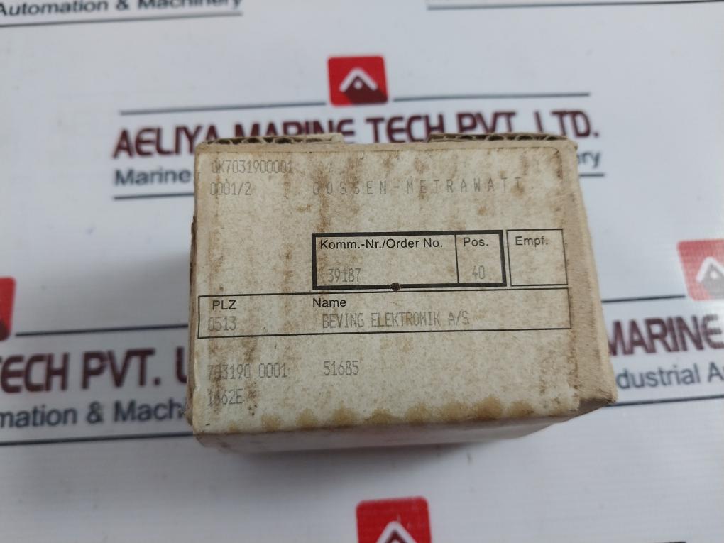 Gossen 600/5A Ammeter Metrawatt 39187