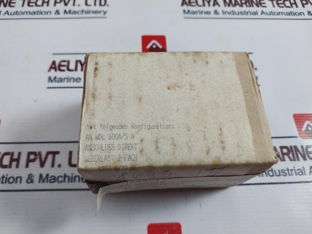 Gossen 600/5A Ammeter Metrawatt 39187