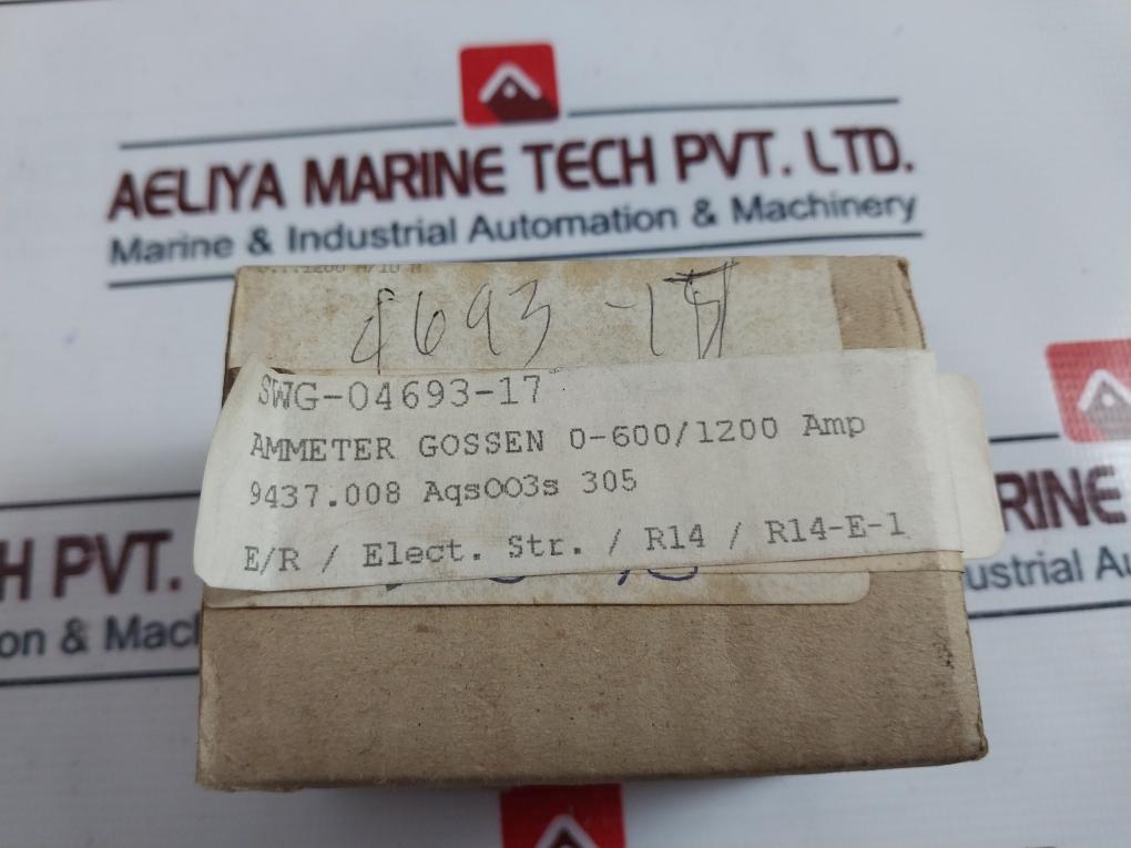 Gossen 600/5A Ammeter Metrawatt 39187