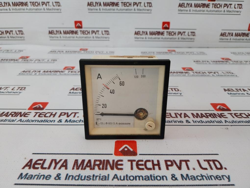 Gossen 60/5A Ammeter 0-60/300 A