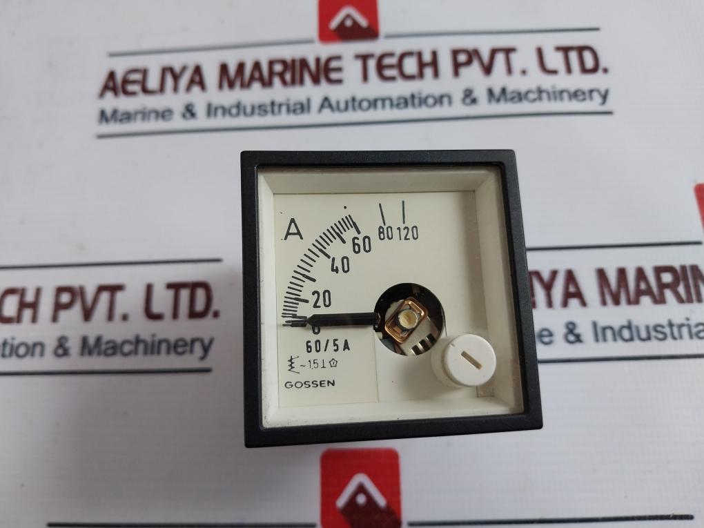 GOSSEN 60/5A Analog Ammeter