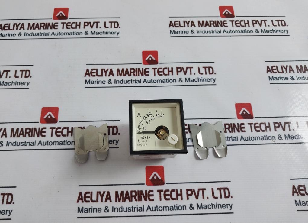 GOSSEN 60/5A Analog Ammeter