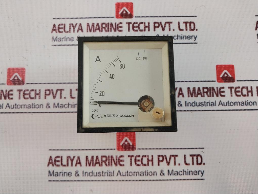 GOSSEN 60/5A Analog Ammeter