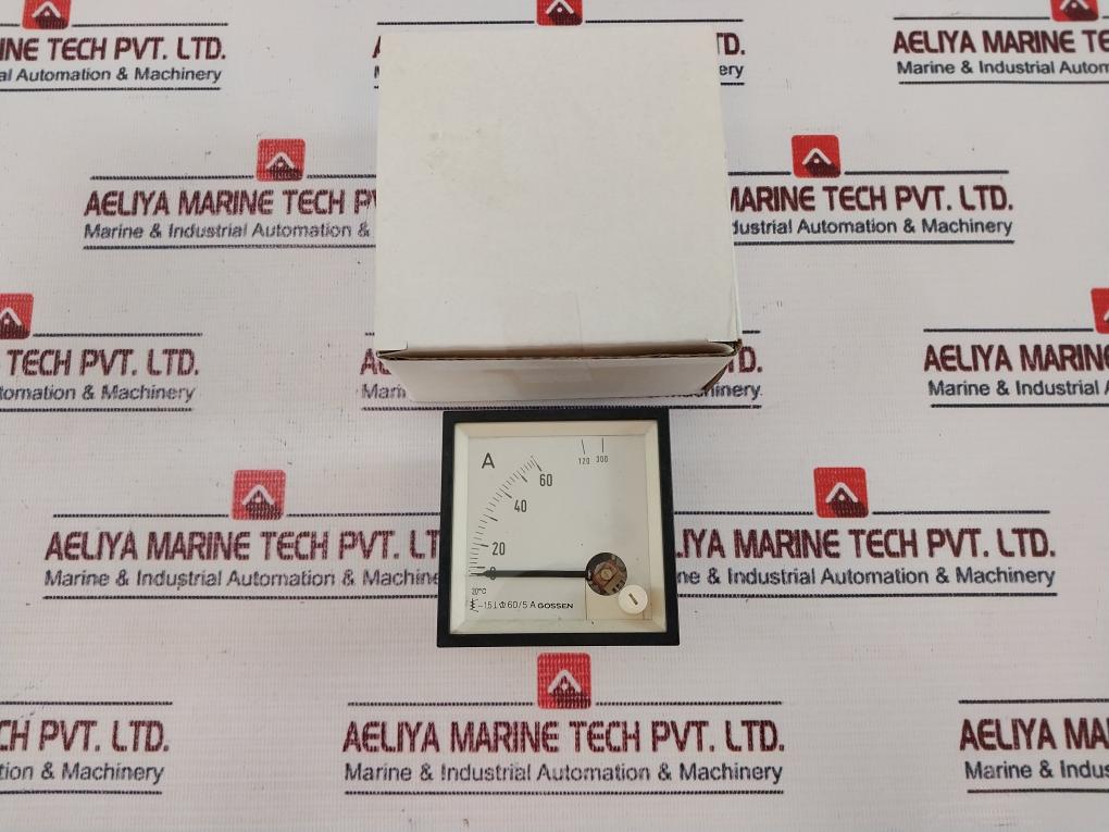 GOSSEN 60/5A Analog Ammeter