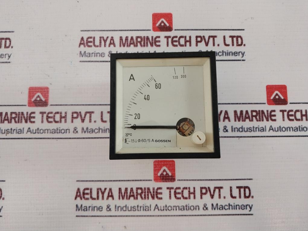 Gossen 60/5A Analog Ammeter