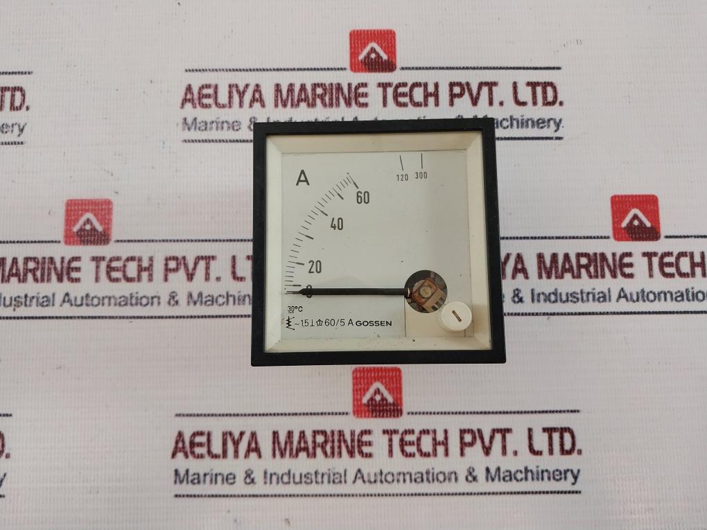 GOSSEN 60/5A Analog Ammeter