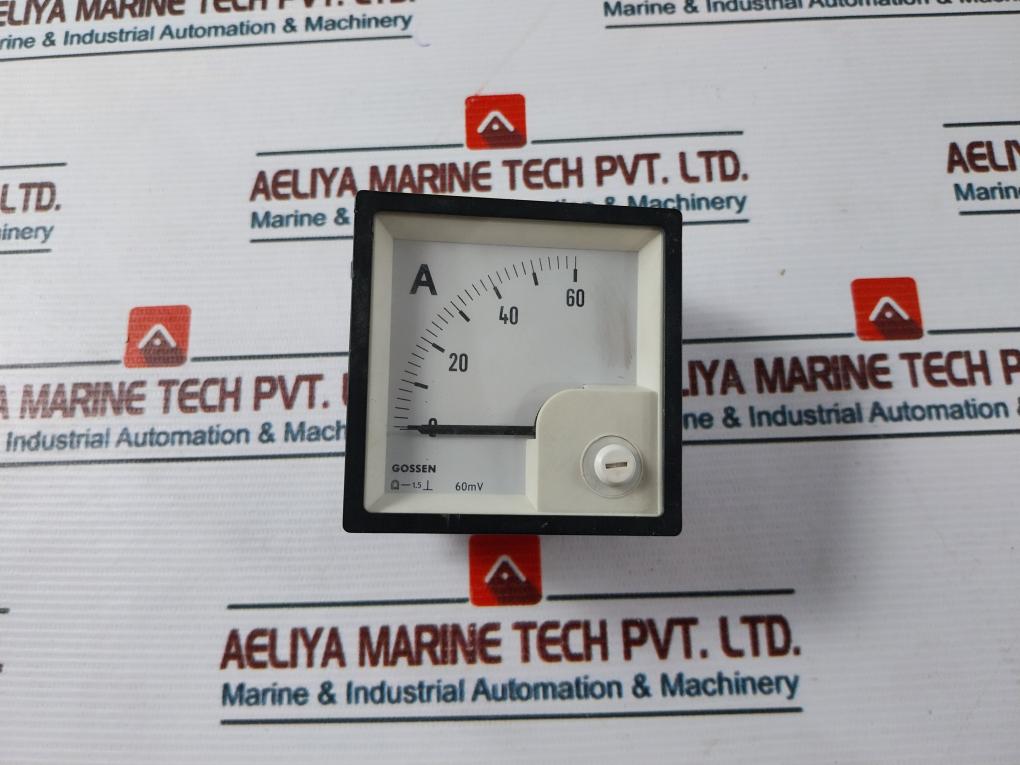 Gossen 60mV Ampere Meter 0-60A