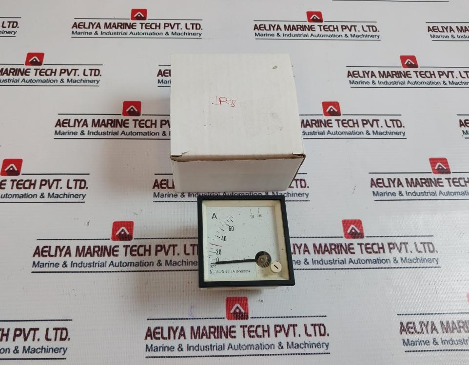 GOSSEN 75/5A Analog Ammeter