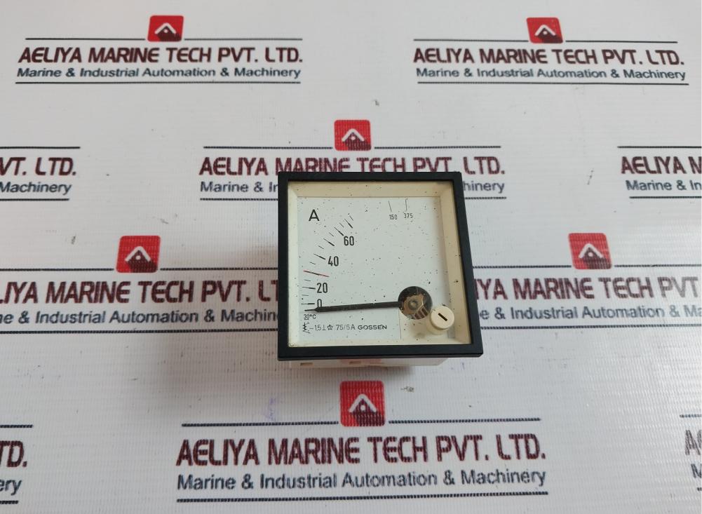 GOSSEN 75/5A Analog Ammeter