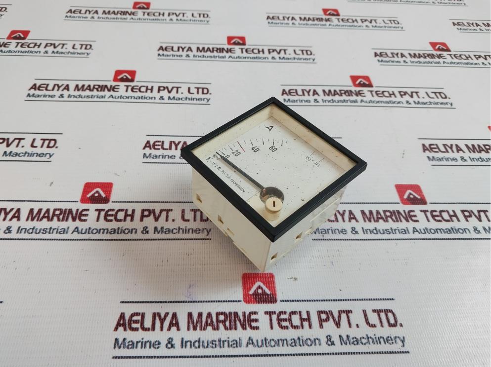 GOSSEN 75/5A Analog Ammeter