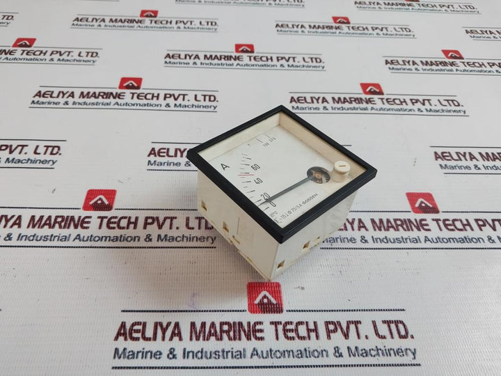 GOSSEN 75/5A Analog Panel Ammeter 0-75/375 A