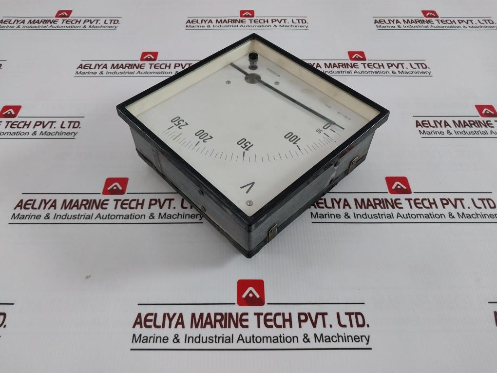 Gossen Analog Voltmeter 0-50/250V 45°C