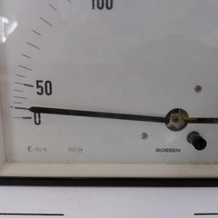 Gossen Aqs 150/5a Ampere Meter 0-150a