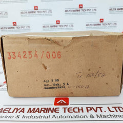 Gossen Aqs 150/5a Ampere Meter 0-150a