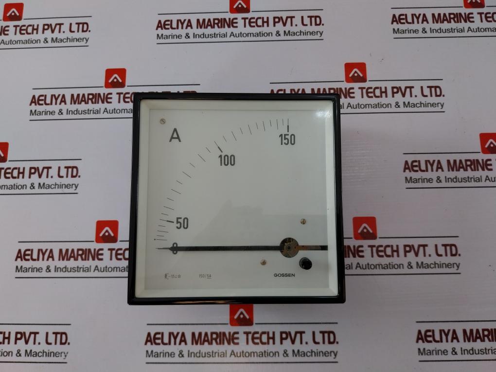 Gossen Aqs 150/5a Ampere Meter 0-150a