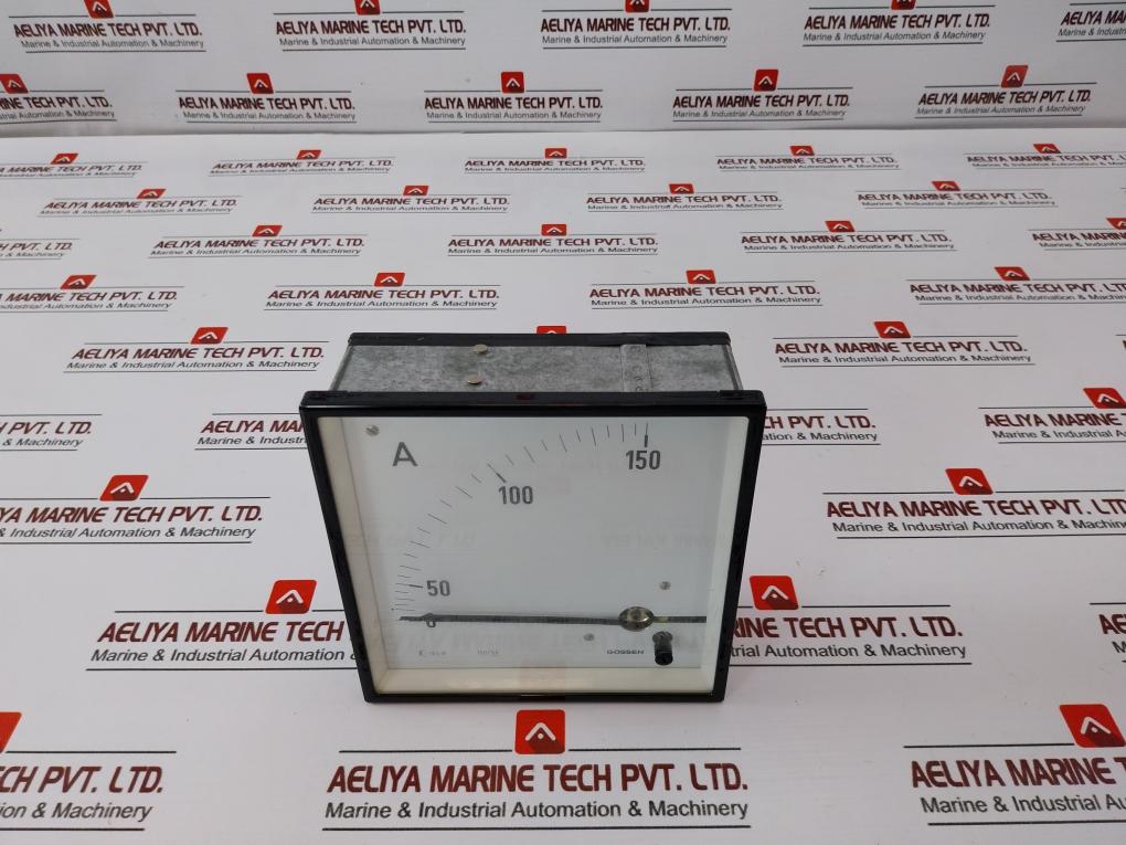 Gossen Aqs 150/5a Ampere Meter 0-150a