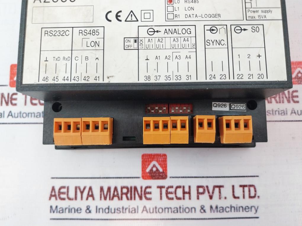 Gossen Metrawatt A2000 Multifunctional Power Meter 115V~ 230V~