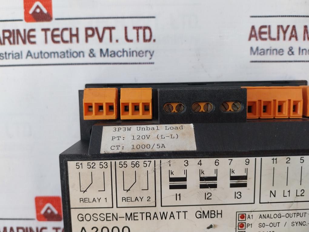 Gossen Metrawatt A2000 Multifunctional Power Meter 115V~ 230V~