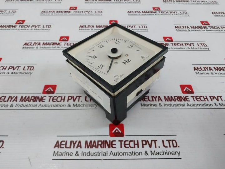 Gossen Metrawatt Frequency Meter Wrl96 55-65 Hz 100V