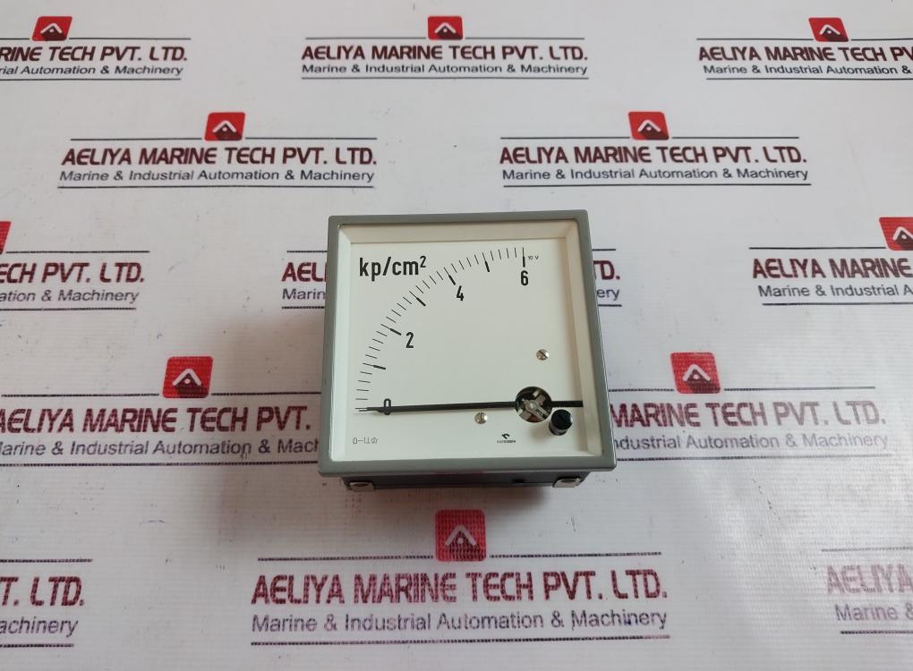 Gossen 0-6 Kp/Cm2 Pressure Instrument 10V/0-10V Det-04073-5