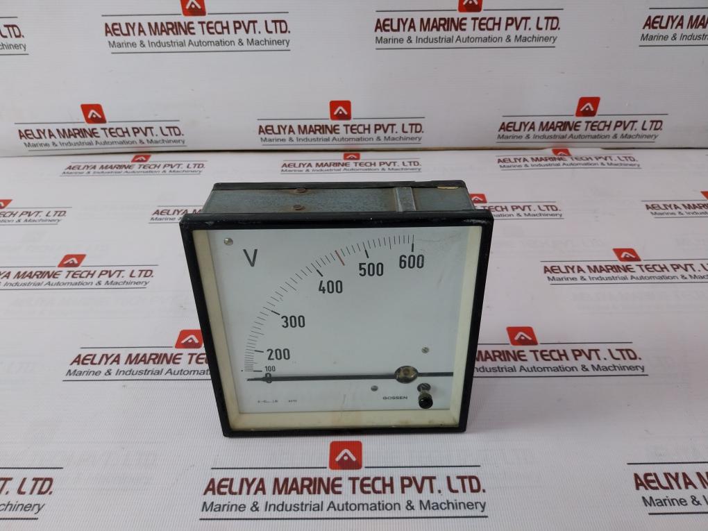 Gossen Voltmeter 0-600V 45˚C