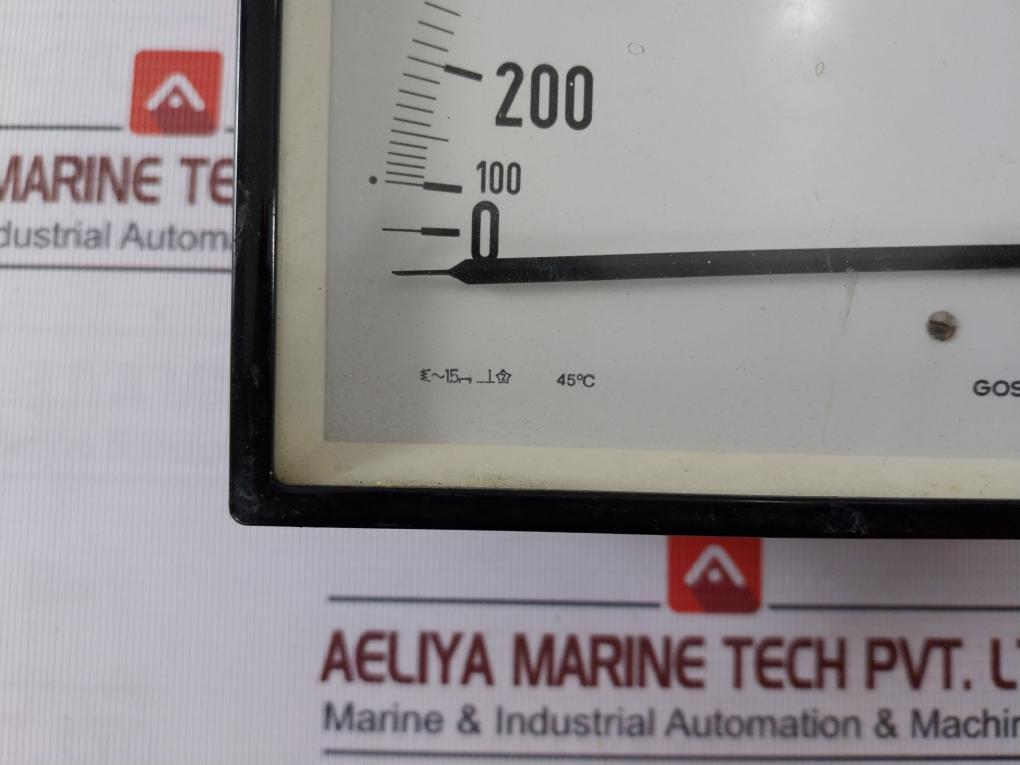 Gossen Voltmeter 0-600V 45˚C
