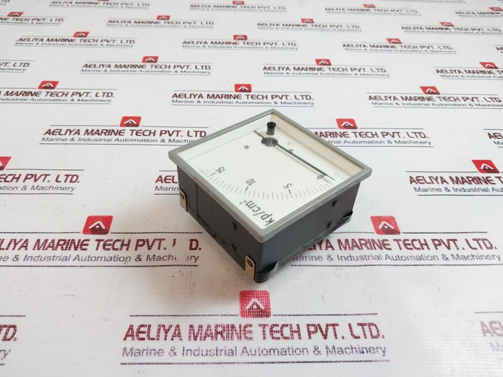 Gossen 0-15 Kp/cm2 Panel Meter 264085/01 10v/0-10v