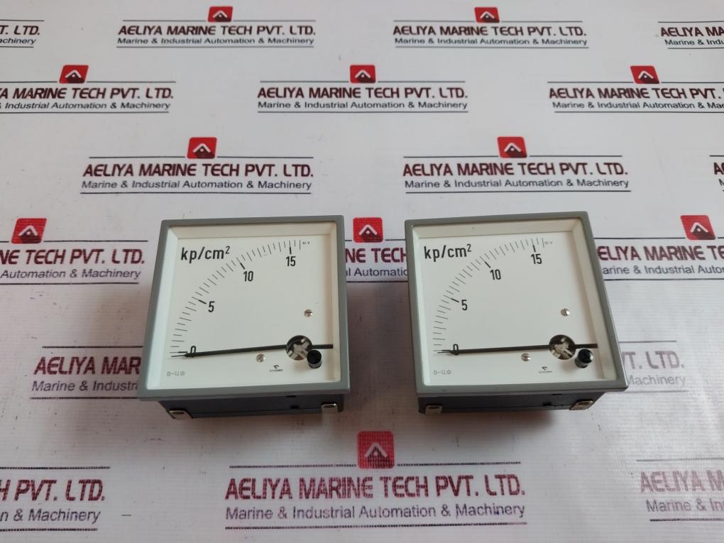 Gossen 0-15 Kp/cm2 Panel Meter 264085/01 10v/0-10v