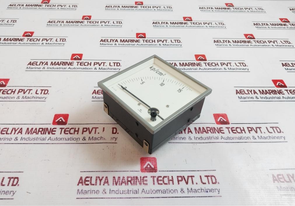 Gossen 0-15 Kp/cm2 Panel Meter 264085/01 10v/0-10v