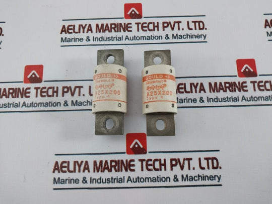 Gould Shawmut A25X200 Fuse 200 Amp 250V Ac