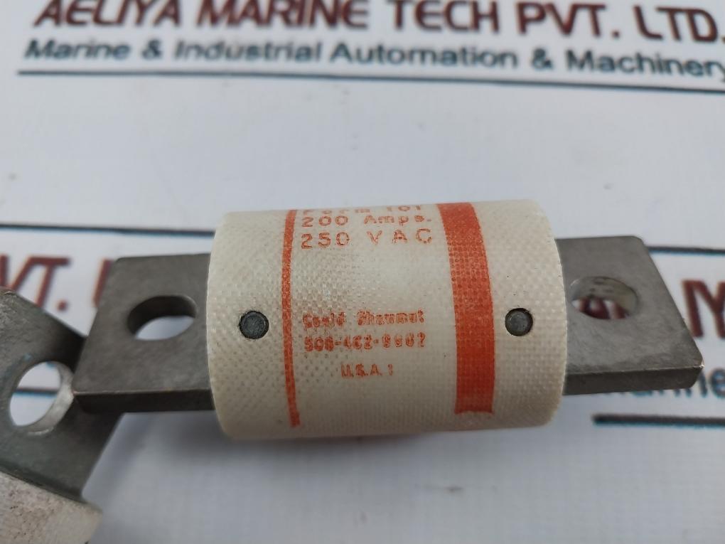 Gould Shawmut A25X200 Fuse 200 Amp 250V Ac