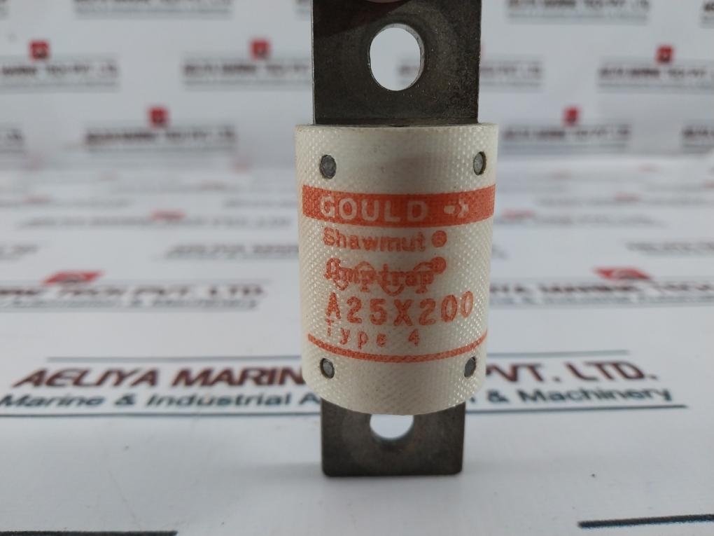 Gould Shawmut A25 200 Amp-trap Fuse 200 Amp 250v Ac