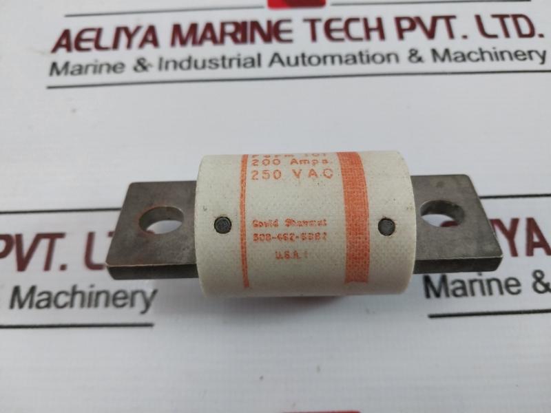 Gould Shawmut A25x200 Amp-trap Semiconductor Fuse Type 4