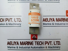 GOULD SHAWMUT A25X80 Amp-trap Fuse 250 VAC 80 AMPS