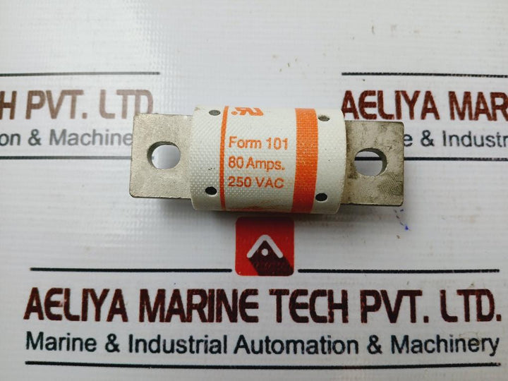 GOULD SHAWMUT A25X80 Amp-trap Fuse 250 VAC 80 AMPS