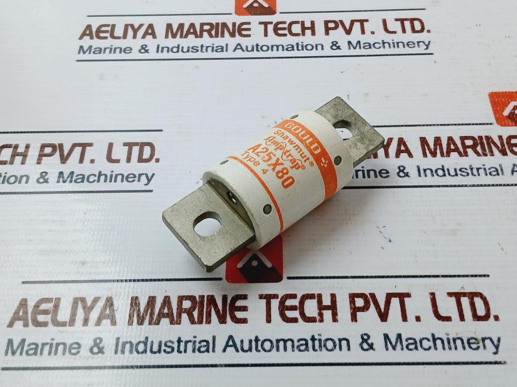 GOULD SHAWMUT A25X80 Amp-trap Fuse 250 VAC 80 AMPS
