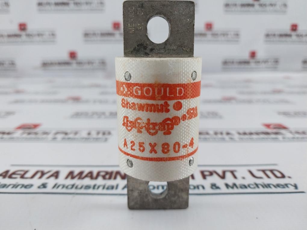 Gould Shawmut Amp-trap A25x80-4 Fuse 80 Amp 250vAc