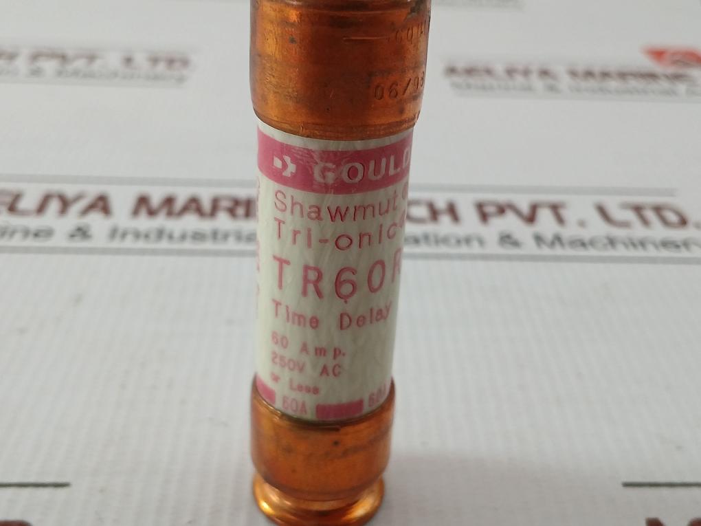 Lot Of 4X Fuse Tr60R Gould Shawmut 250Vac