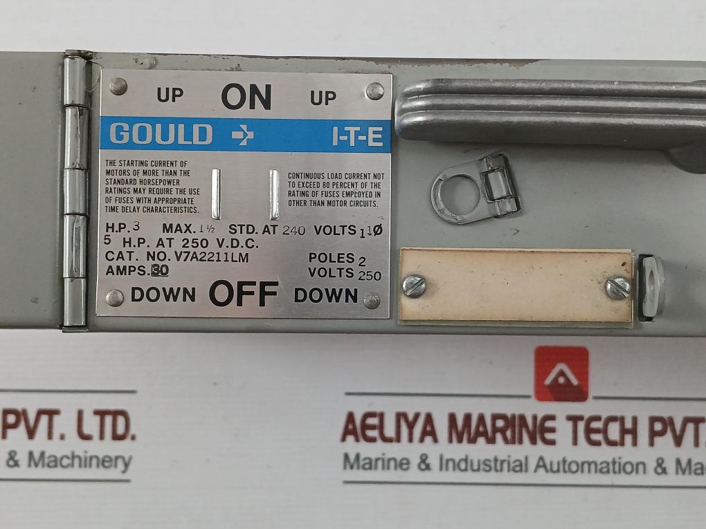 Gould V7A2211Lm Clampmatic Vacu-break Panel Board Switch