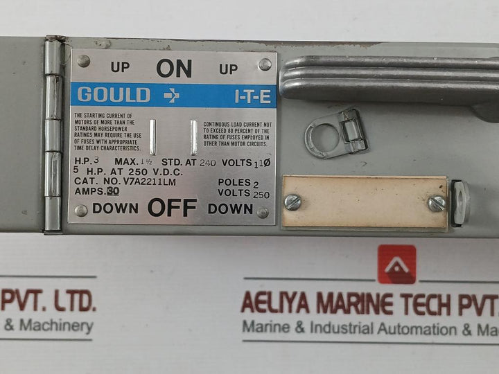Gould V7A2211Lm Clampmatic Vacu-break Panel Board Switch