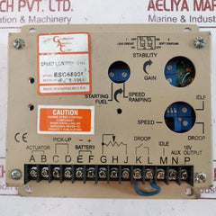 Governors America Esd5500E Speed Control Unit