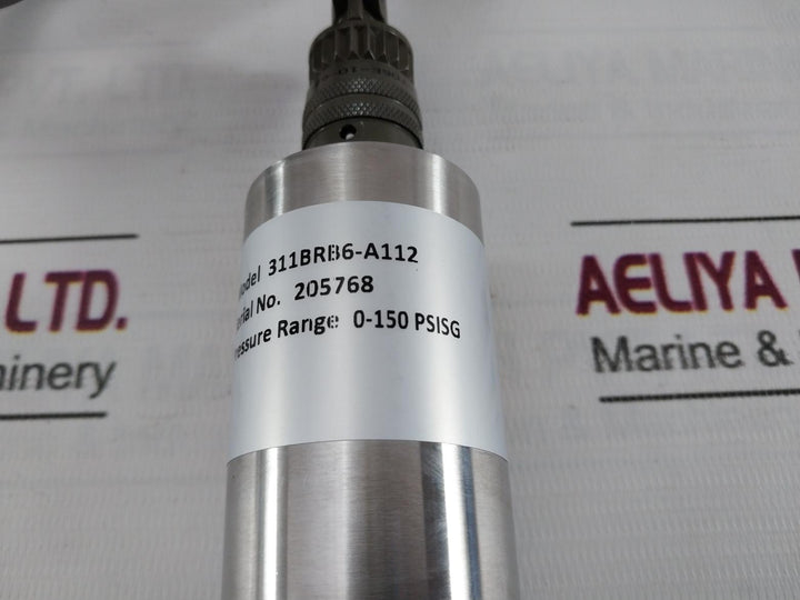 Gp:50 311Brb6-a112 Pressure Transducer 0-150Psi 3.96Ma M85049 As138-14B