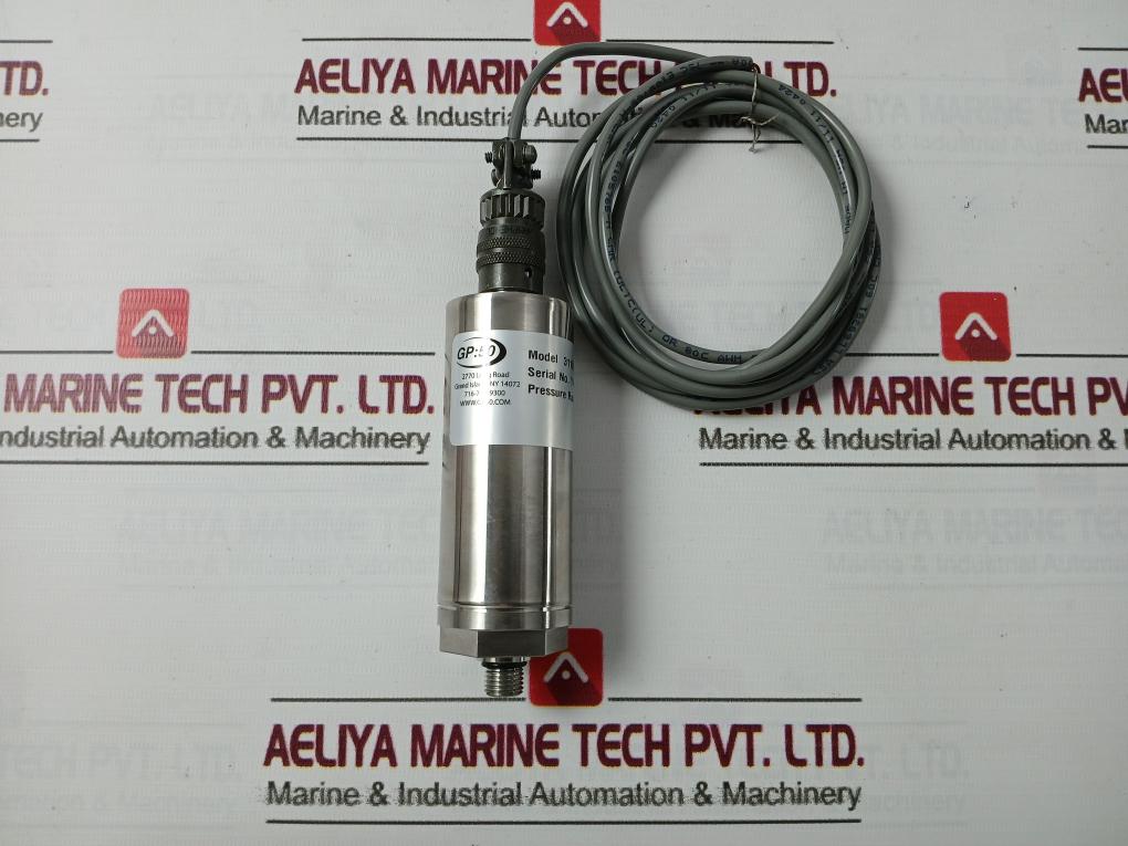 Gp:50 311Brb6Cagzhllt Pressure Sensor With Connector Pt06E-10-6S(Sr) 0-150 Psisg