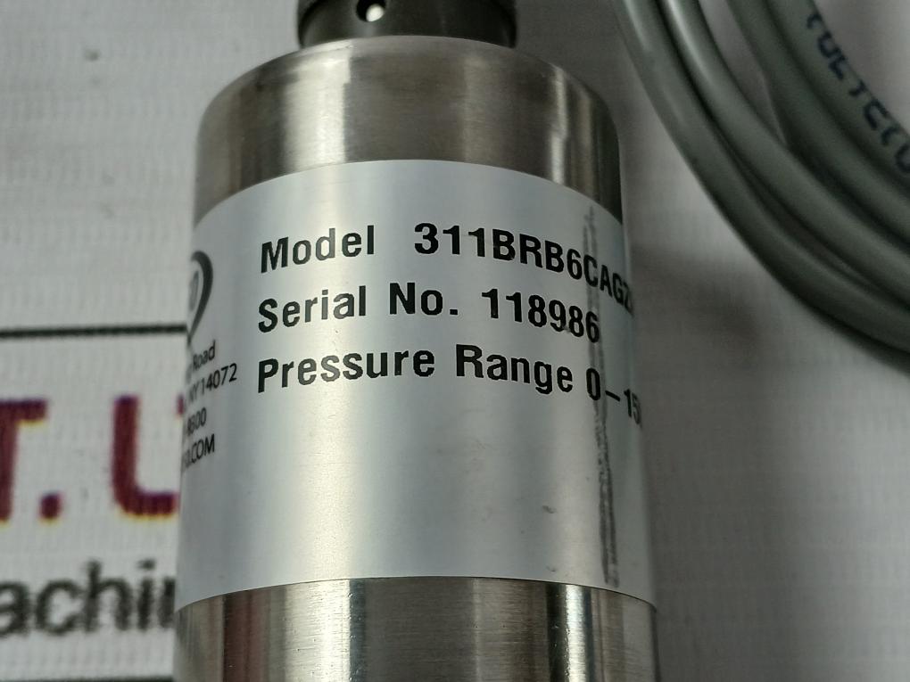 Gp:50 311Brb6Cagzhllt Pressure Sensor With Connector Pt06E-10-6S(Sr) 0-150 Psisg