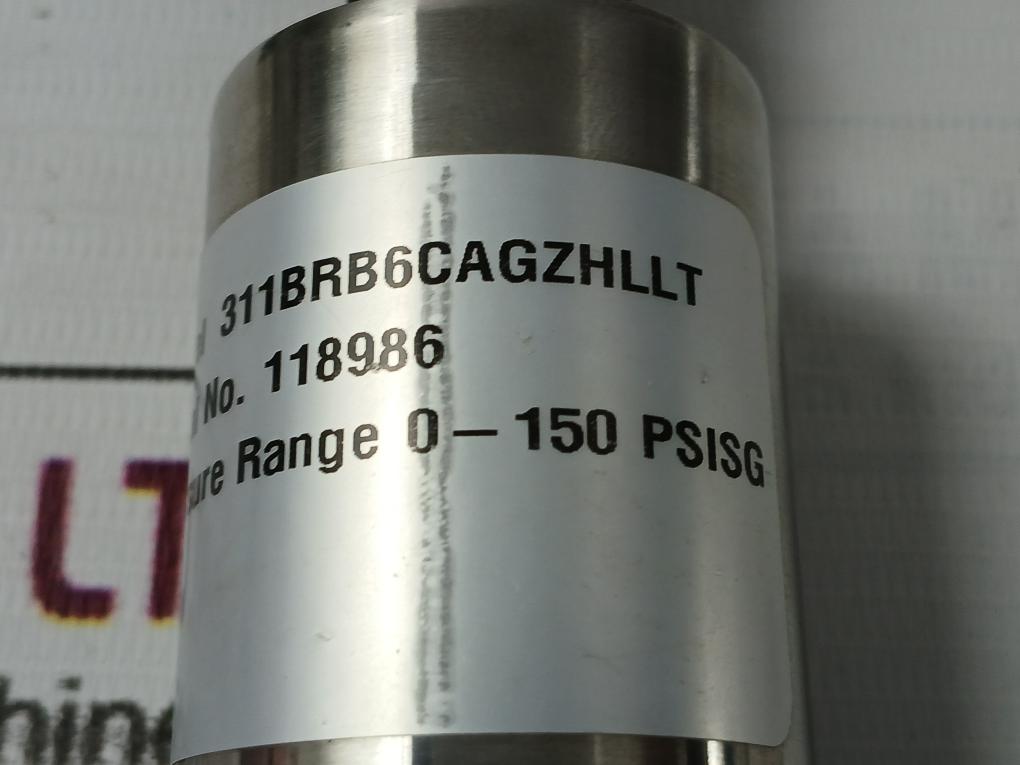 Gp:50 311Brb6Cagzhllt Pressure Sensor With Connector Pt06E-10-6S(Sr) 0-150 Psisg