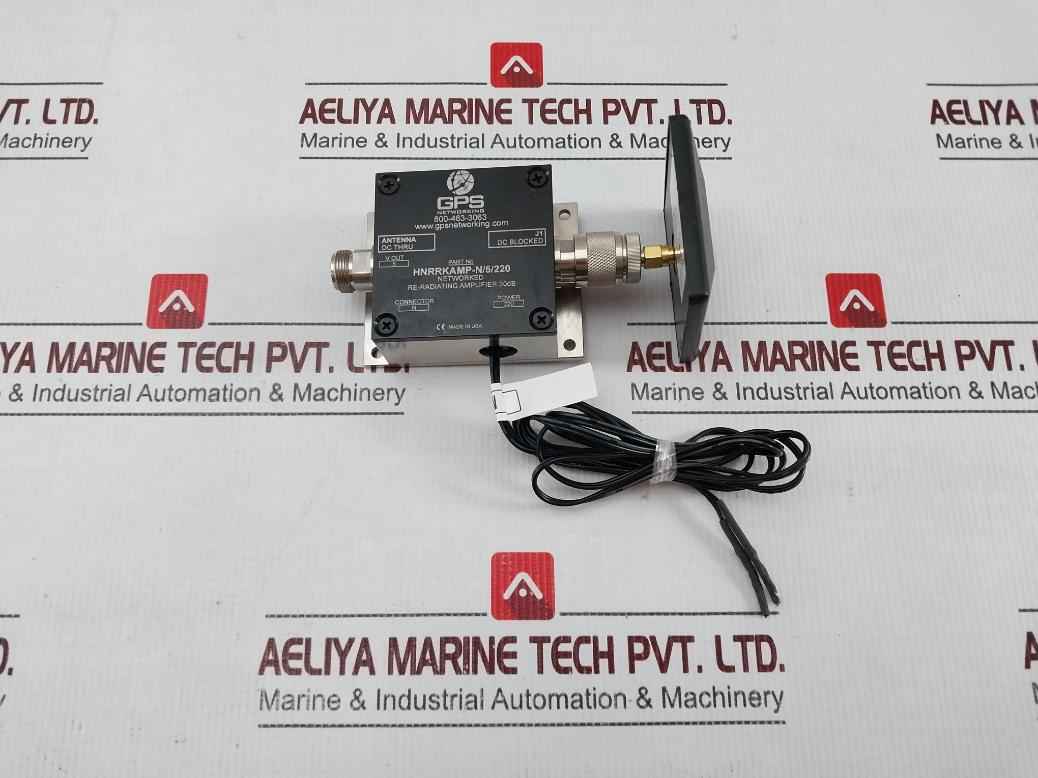 Gps Networking Hnrrkamp-n/5/220 Reradiating Amplifier 1.5 Meter 5v Pa175